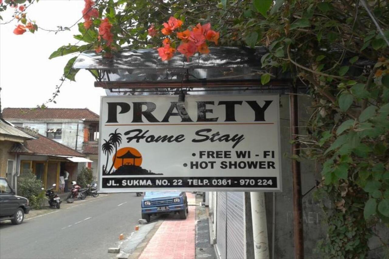 Praety Home Stay Ubud Exterior foto